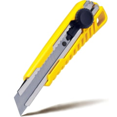 Estilete Retrátil 18mm Botão Giratório Stht10321-840 Stanley Estilete Retrátil 18mm Botão Giratório Stht10321-840 Stanley