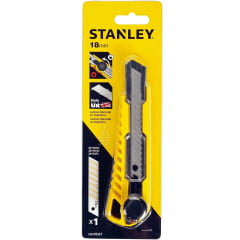 Estilete Retrátil 18mm Botão Giratório Stht10321-840 Stanley