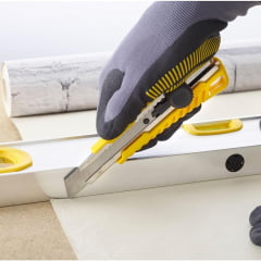 Estilete Retrátil 18mm Botão Giratório Stht10321-840 Stanley Estilete Retrátil 18mm Botão Giratório Stht10321-840 Stanley