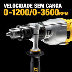 Furadeira De Impacto 1300w 5/8 Pol 220v D21570k-b2 Dewalt