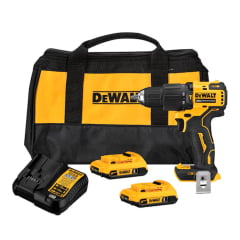 Furadeira e Parafusadeira de Impacto 1/2" Dewalt DCD709D2-BR Furadeira e Parafusadeira de Impacto 1/2" Dewalt DCD709D2-BR