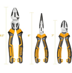 Jogo De Alicates Alta Performance 3 Peças HKHLPS2832 Ingco 