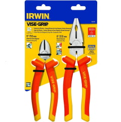 JOGO DE ALICATES ISOLADOS 2 PEÇAS VISE-GRIP IRWIN 1864081