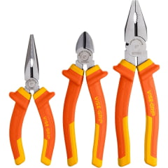 JOGO DE ALICATES ISOLADOS 3 PEÇAS VISE-GRIP IRWIN 1864080