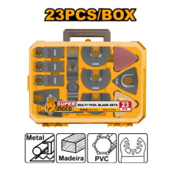 Jogo Lâminas Multiferramenta Oscilante 23 Peças INGCO 
