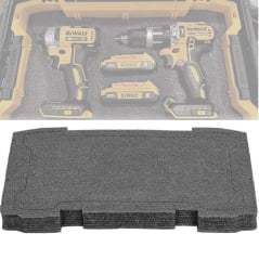 Kit Caixa para Ferramentas TOUGHSYSTEM DWST08165 + Inserto de Espuma DEWALT DWST08111