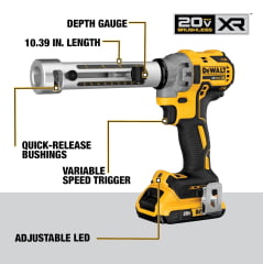 Kit Desencapador Cabos 20V com Acessórios DCE151TD1 Dewalt