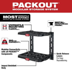 KIT ESTANTE PACKOUT COM 2 PRATELEIRAS 48-22-8480 MILWAUKEE