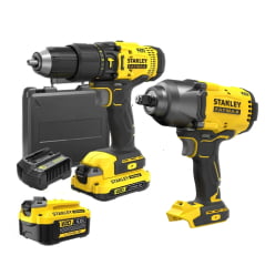 Kit Furadeira Parafusadeira de Impacto 20v Scd711D1k + SBW940B Chave de Impacto 1/2” (13mm) de Alto Torque 20V Max*  + BRINDE Bateria Extra 20v 4ah
