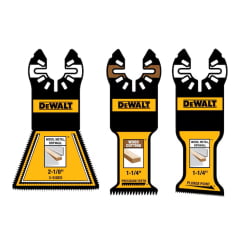 Kit Lâminas Multicortadora Oscilante 03 pçs DWA423SET Dewalt Kit Lâminas Multicortadora Oscilante 03 pçs DWA423SET Dewalt
