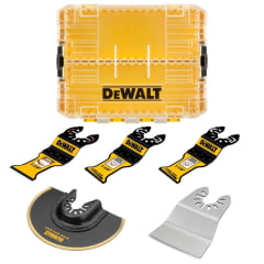 Kit Lâminas Multicortadora Oscilante 5 pçs DWA425GSET Dewalt Kit Lâminas Multicortadora Oscilante 5 pçs DWA425GSET Dewalt