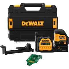 Kit Nível Laser Verde 12/20v 2 Linhas DCLE34020GB Dewalt