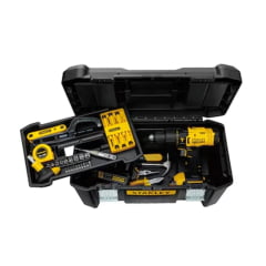 KIT PARAFUSADEIRA FURADEIRA DE IMPACTO 1/2" (13MM) A BATERIA 20V SCD711D1H-BR