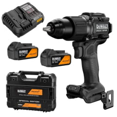 KIT PARAFUSADEIRA/FURADEIRA DE IMPACTO DE 1/2" (13MM) 20V XR BRUSHLESS, 2 BATERIAS 5.0AH, CARREGADOR E MALETA TSTAK EDIÇÃO ESPECIAL MCLAREN DCD86MP2T KIT PARAFUSADEIRA/FURADEIRA DE IMPACTO DE 1/2" (13MM) 20V XR BRUSHLESS, 2 BATERIAS 5.0AH, CARREGADOR E MALETA TSTAK EDIÇÃO ESPECIAL MCLAREN DCD86MP2T
