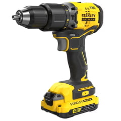 Kit Parafusadeira de impacto 1/4! 20V Brushless SBI810D2K + Parafusadeira e Furadeira de Impacto SBD715B-B3 Stanley 1/2" 20V + BRINDE Bateria Extra 20v 4ah 
