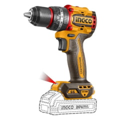 Kit Parafusadeira + Esmerilhadeira + Martelete 2x 4ah CKLI202598-9 Ingco 