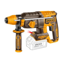 Kit Parafusadeira + Esmerilhadeira + Martelete 2x 4ah CKLI202598-9 Ingco 