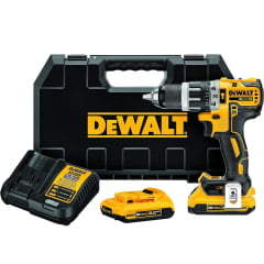 Kit Parafusadeira Furadeira de Impacto 1/2" Brushless Dewalt Dcd796d2
