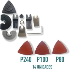Kit Parafusadeira Furadeira Impacto e Multicortadora 20v STANLEY + BRINDE Bateria 4Ah 20V Stanley 