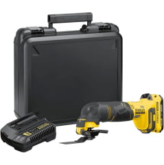 Kit Parafusadeira Furadeira e Multicortadora 20v STANLEY + BRINDE Bateria 4Ah 20V Stanley
