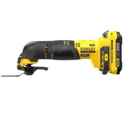 Kit Parafusadeira Furadeira e Multicortadora 20v STANLEY + BRINDE Bateria 4Ah 20V Stanley