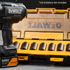 KIT SOQUETE DE IMPACTO 1/2" LONGO MCLAREN 7 PÇS DT70905-QZ DEWALT