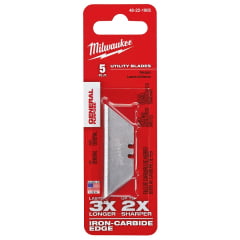 KIT LÂMINA TRAPEZOIDAL COM 05 PEÇAS USO GERAL 48-22-1905 MILWAUKEE