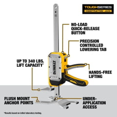 LEVANTADOR PRECISAO CONSTRUCTION JACK 155kg DWHT83550 DEWALT