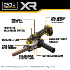 Lixadeira de Cinta 20V MAX XR 18" (457mm) DCM200B Dewalt