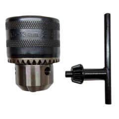 Mandril Para Furadeira 3/8" 10mm 13L Com Chave de Aperto 9704 HEMON