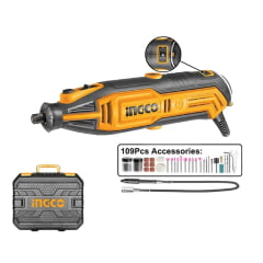 Micro Retífica Com 109 Acessórios 130W 220V MG13328-9 Ingco 