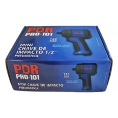 Mini Chave de Impacto 1/2" 122 Kgfm 8.500 Rpm PRO-101 PDR LDR