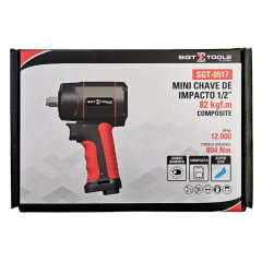 Mini Chave De Impacto 1/2 Pol. 82 Kgf.m Sgt-0517 Sigma Tools