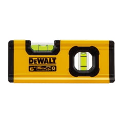 NIVEL BOLHA DE ALUMINIO MAGNETICO 6'' 15CM DEWALT DWHT42802