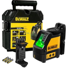 NIVEL LASER 2 LINHAS VERDE 30 METROS DW088CG DEWALT + TRIPÉ