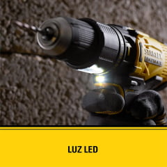 Parafusadeira Furad Impacto 20V 2 Baterias SCD711D2K Stanley 