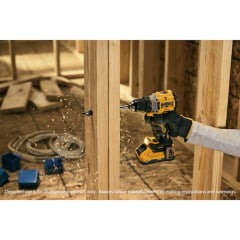 PARAFUSADEIRA FURADEIRA 20V 1/2" E-CLUTCH BRUSHLESS DCD801B DEWALT 