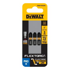PONTA BIT PHILIPS PH3 25MM C/03 FLEXTORQ DWAF1PH3IR3 PONTA BIT PHILIPS PH3 25MM C/03 FLEXTORQ DWAF1PH3IR3