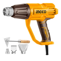 Soprador Térmico 3 Estágios 2000w 220V Ingco HG200078-9 Soprador Térmico 3 Estágios 2000w 220V Ingco HG200078-9