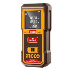 Trena Laser Medidor Digital Profissional 35M Ingco HLDD0355 Trena Laser Medidor Digital Profissional 35M Ingco HLDD0355