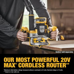 TUPIA DE COLUNA 2-1/4" A BATERIA 20V MAX BRUSHLESS DCW620B-B3 DEWALT 