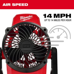 Ventilador a Bateria 12V Com Base Magnética 0820-20 Milwaukee