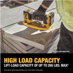 Ventosa de Sucção à Bateria 20v Max Grago Dce592b Dewalt
