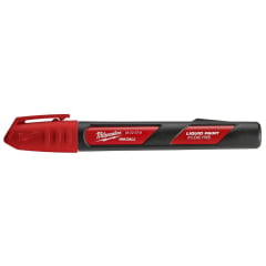 CANETA PONTA MÉDIA LIQ VERMELHO INKZALL 48-22-3741 MILWAUKEE