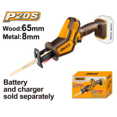 MINI SERRA SABRE INGCO A BATERIA 20V CRSLI6508 MINI SERRA SABRE INGCO A BATERIA 20V CRSLI6508